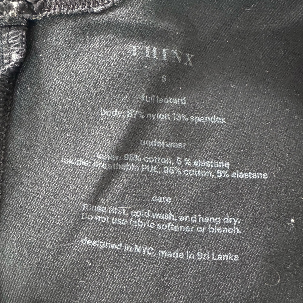 Thinx Black Unitard - image 5